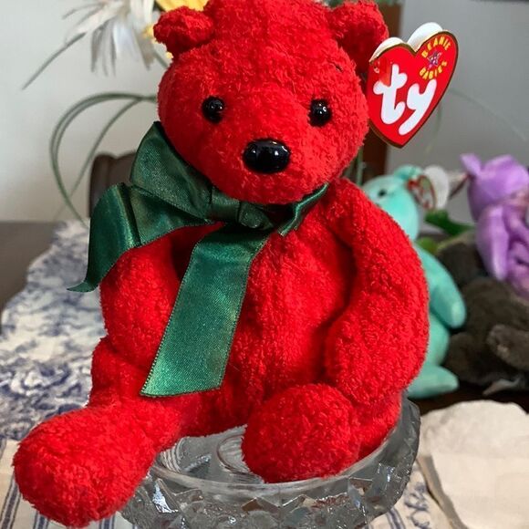 Mistletoe bear birthday December 18 two - Picture 1 of 5